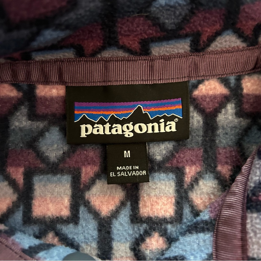 Patagonia Women's Micro D® Snap-T® Pullover Top Size Medium - Picture 8 of 9
